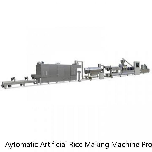 Aytomatic Artificial Rice Making Machine Processing Line